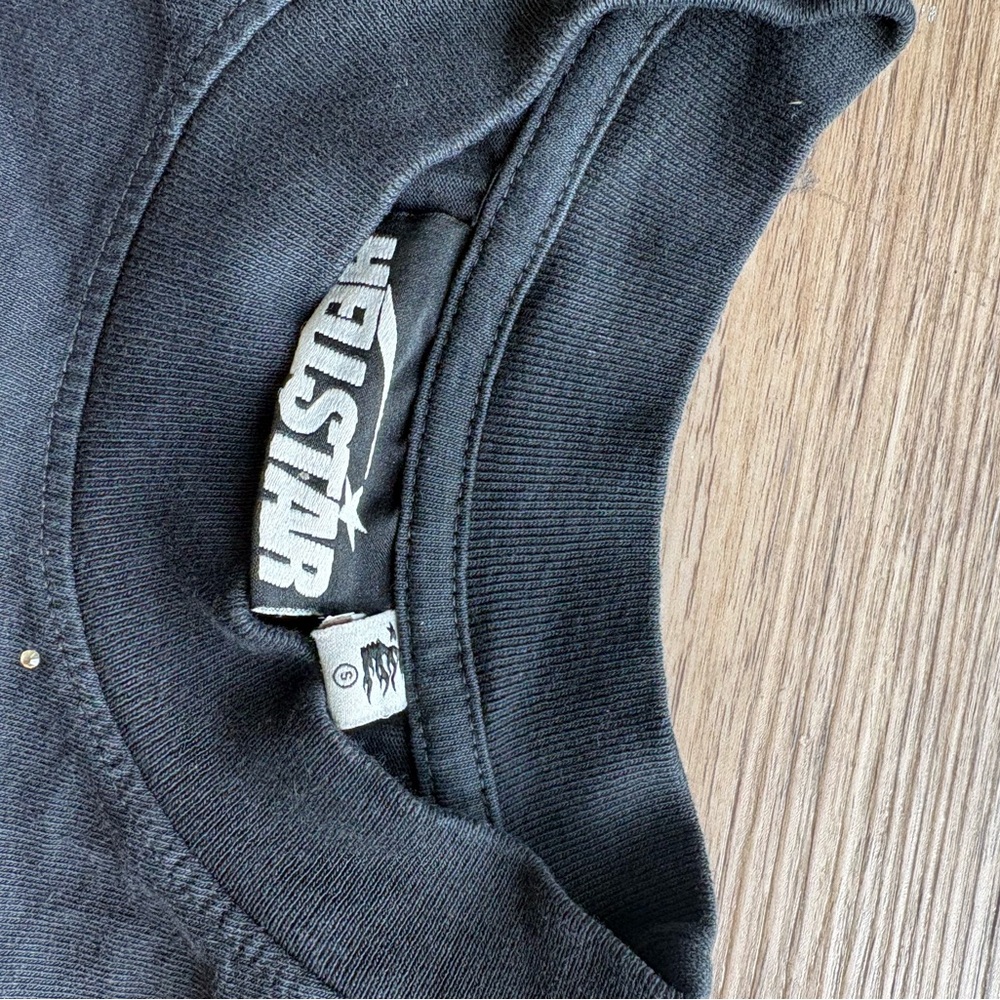 Hellstar Black Rhinestone Tee - Picture 2 of 6